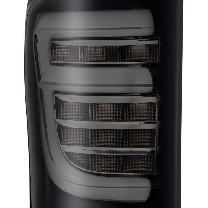 AlphaRex 15-17 Ford F-150 (Excl Models w/Blind Spot Sensor) PRO-Series LED Tail Lights Jet Black - Corvette Realm