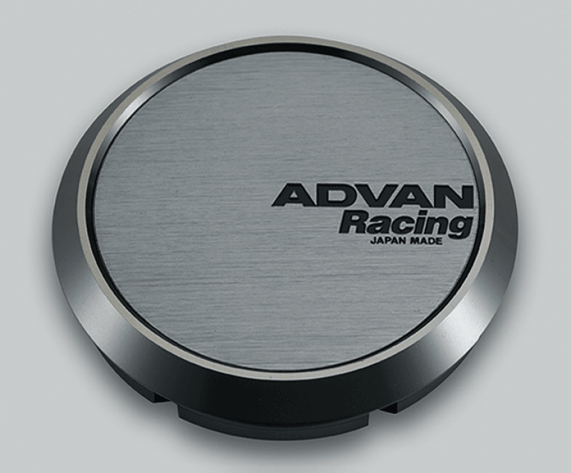 Advan 73mm Flat Centercap - Hyper Black - Corvette Realm