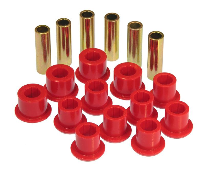 Prothane 98-08 Ford Ranger Rear Leaf Spring Bushings - Red - Corvette Realm