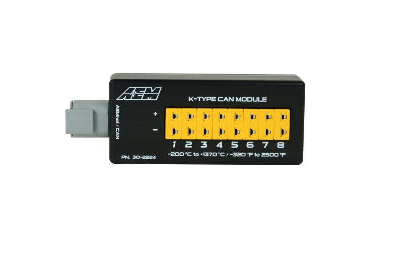 AEM 8 Channel K-Type Thermocouple EGT CAN Module - Corvette Realm