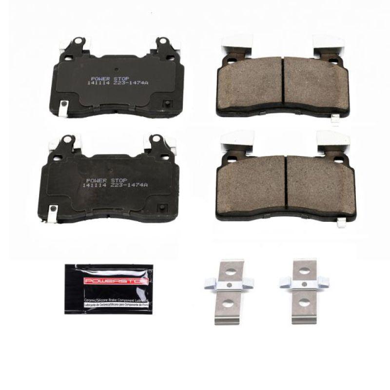 Power Stop 15-19 Cadillac CTS Front Z23 Evolution Sport Brake Pads w/Hardware - Corvette Realm