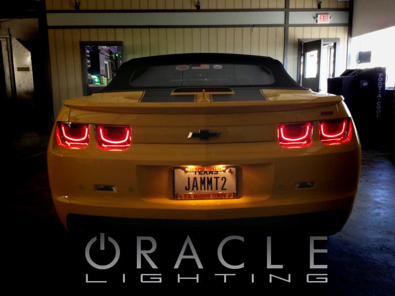 Oracle Chevy Camaro 10-13 Afterburner 2.0 Tail Light Halo Kit - Red - Corvette Realm