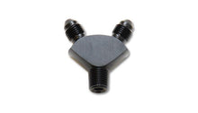 Load image into Gallery viewer, Vibrant -3AN x -3AN x 1/8in NPT Y-Adapter Fitting - Aluminum - Corvette Realm