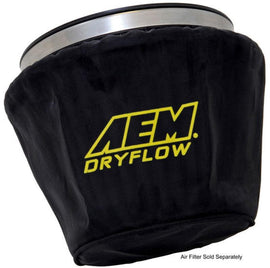 AEM Air Filter Wrap Black 7.5in Length x 5in Width x 5in Height - Corvette Realm