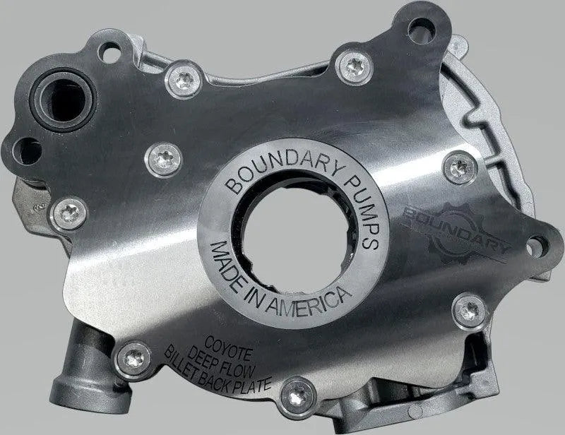 Boundary 11-17 Ford Coyote (All Types) V8 Oil Pump Assembly Vane Ported MartenWear Treated Gear - Corvette Realm