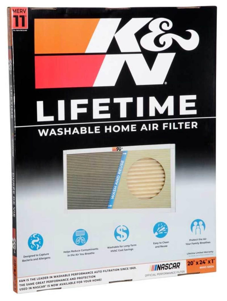 K&N HVAC Filter - 20 x 24 x 1 - Corvette Realm