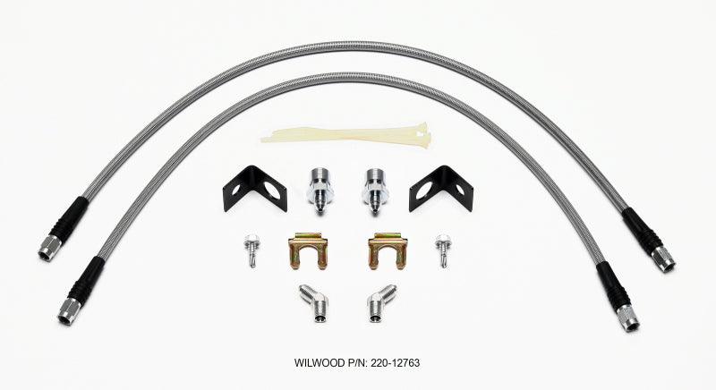 Wilwood Flexline Kit Front Jeep Wrangler 22 inch - Corvette Realm