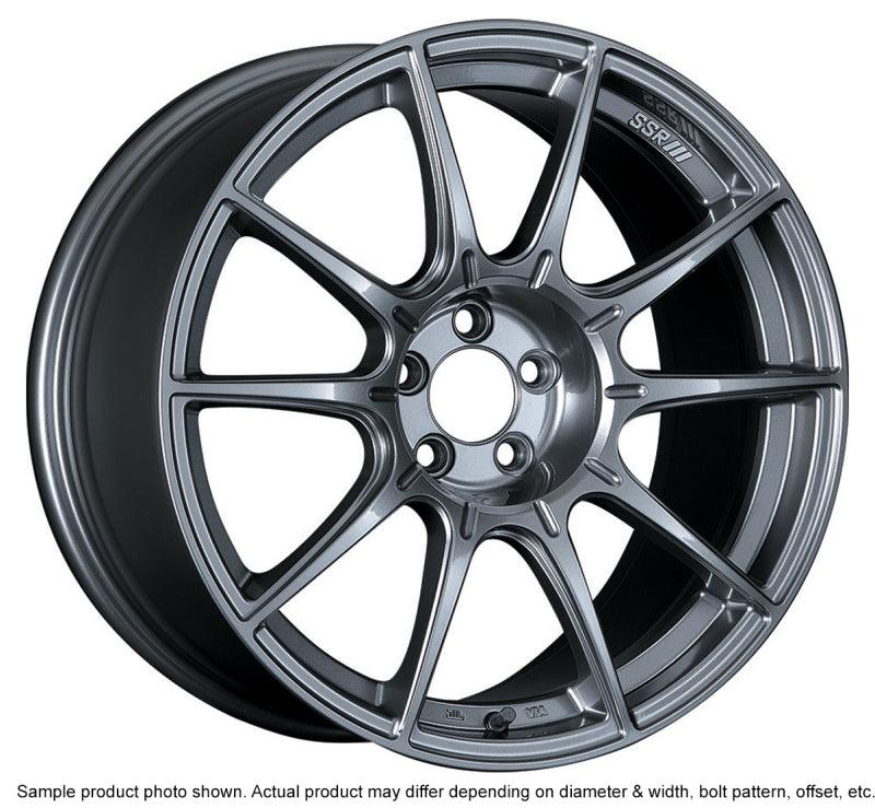 SSR GTX01 18x9.5 5x114.3 40mm Offset Dark Silver Wheel - Corvette Realm