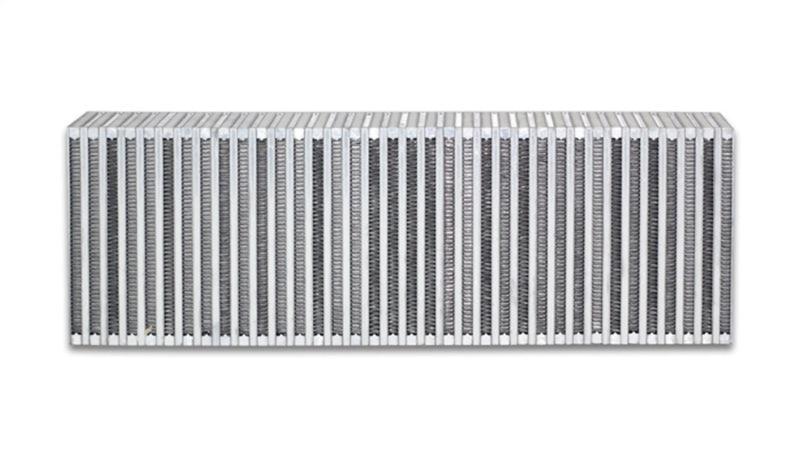 Vibrant Vertical Flow Intercooler Core 24in. W x 8in. H x 3.5in. Thick - Corvette Realm