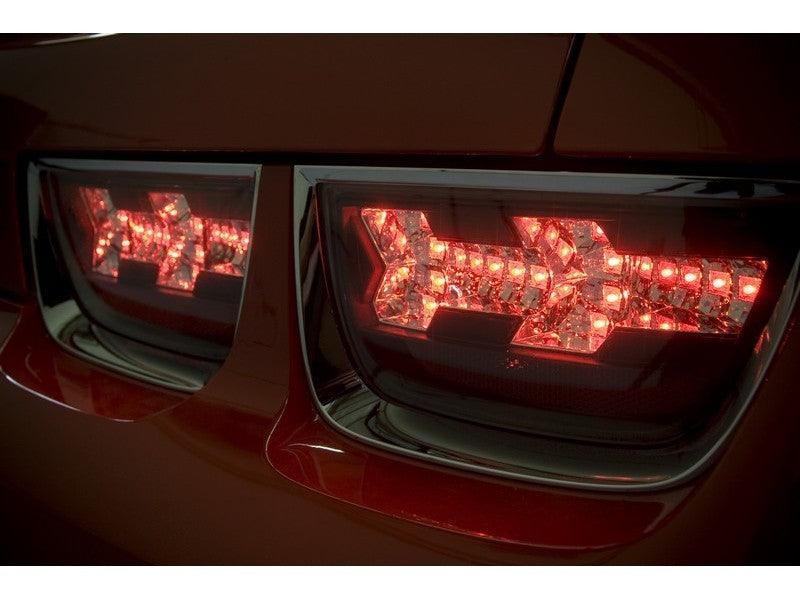 Spyder Chevy Camaro 10-13 LED Tail Lights Smoke ALT-YD-CCAM2010-LED-SM - Corvette Realm