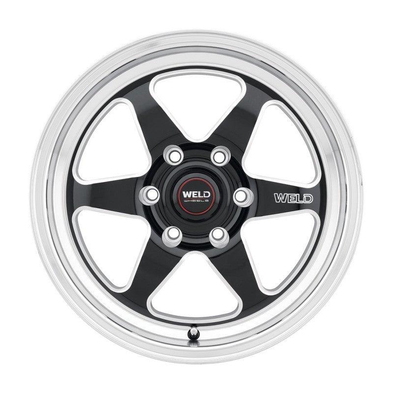 Weld S156 17x10 Ventura 6 Drag 6x135 ET42 BS7.25 Gloss BLK MIL DIA 87.1 - Corvette Realm