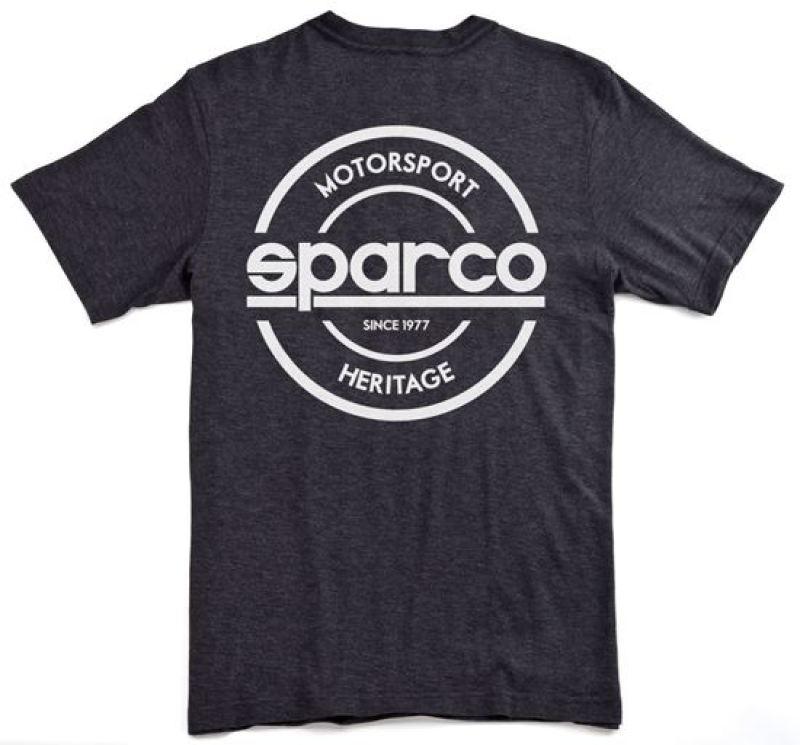 Sparco T-Shirt Seal Charcoal Youth Large - Corvette Realm