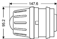 Load image into Gallery viewer, Hella Micro DE Premium Halogen H7 Low Beam 12V SAE Lo Headlamp w/ Bulb and Stone Shield - Corvette Realm