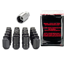 Load image into Gallery viewer, McGard 5 Lug Hex Install Kit w/Locks (Cone Seat Nut) M14X1.5 / 22mm Hex / 1.635in. Length - Black - Corvette Realm