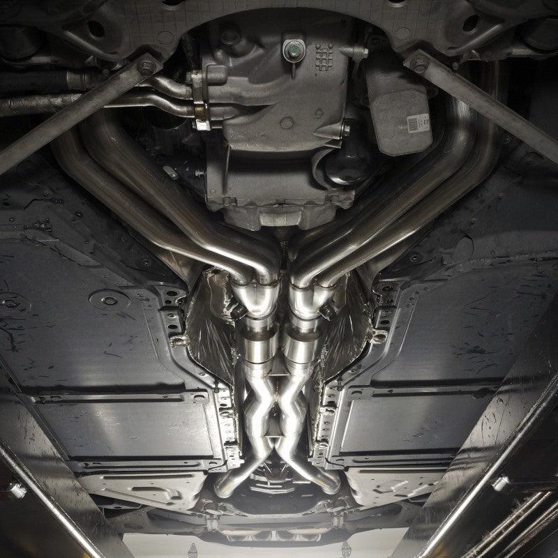 Stainless Works 2014-18 Corvette 6.2L Headers 2in Primaries w/ High-Flow Cats X-Pipe - Corvette Realm