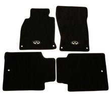 Load image into Gallery viewer, NRG Floor Mats - 13+ Infinity Q70 w/ Infiniti Emblem Logo (4 pieces) - Corvette Realm