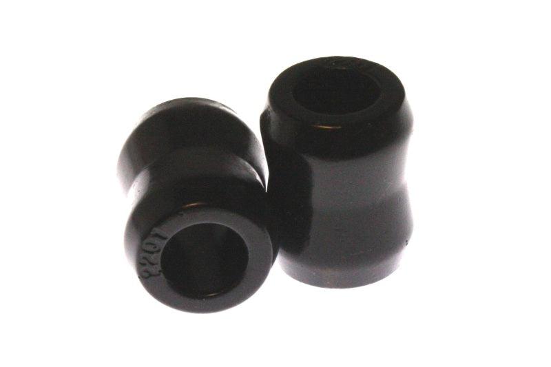 Energy Suspension Black Hour Glass Shock Bushings 3/4 inch I.D. 1 min - 1 1/8 max inch O.D. 1 7/16 i - Corvette Realm