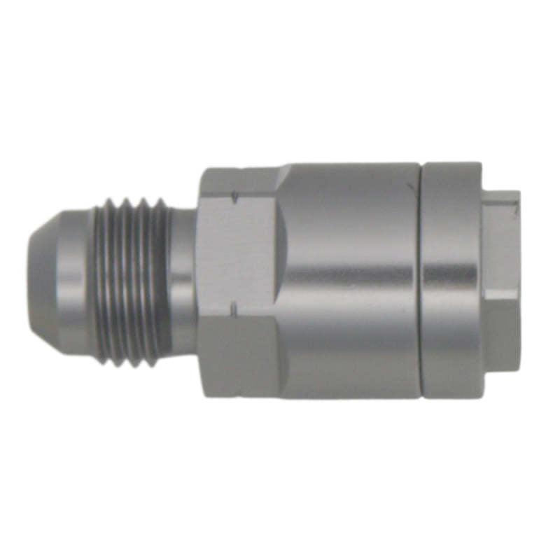 DeatschWerks 6AN Male 5/16IN Female EFI Quick Connect Adapter - Corvette Realm