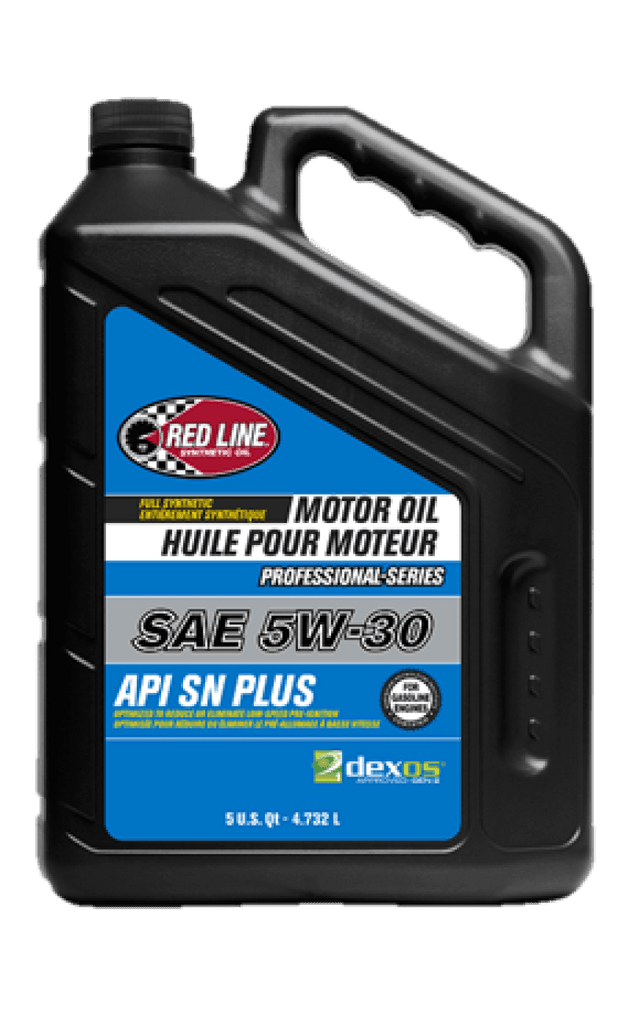 Red Line Pro-Series 5W30 DEX1G2 SN+ Motor Oil - 5 Quart - Corvette Realm