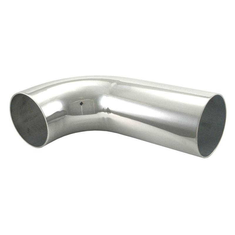 Spectre Universal Tube Elbow 3-1/2in. OD / 90 Degree Mandrel w/6in. Leg - Aluminum - Corvette Realm