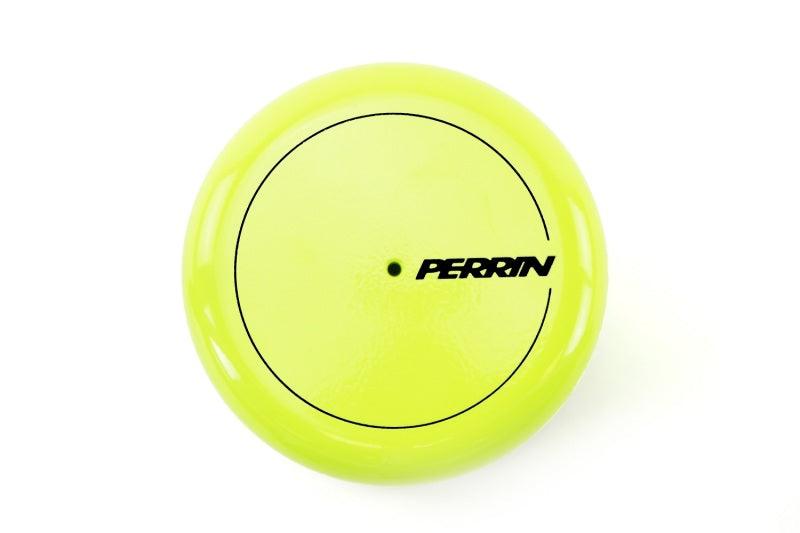 Perrin 2015+ Subaru WRX/STI Oil Filter Cover - Neon Yellow - Corvette Realm