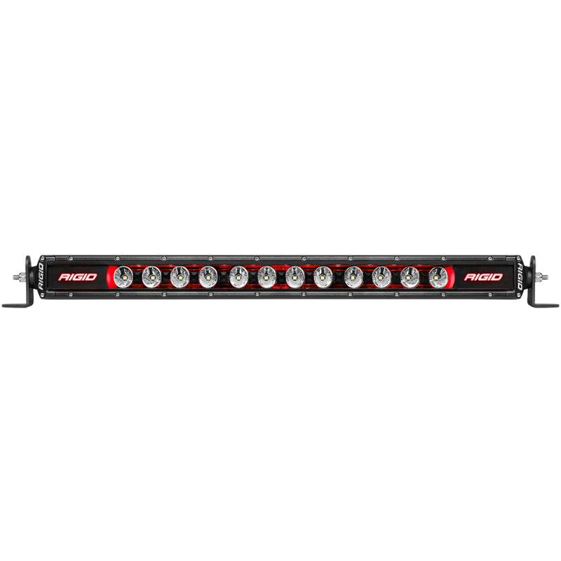 Rigid Industries 30in Radiance Plus SR-Series Single Row LED Light Bar with 8 Backlight Options - Corvette Realm