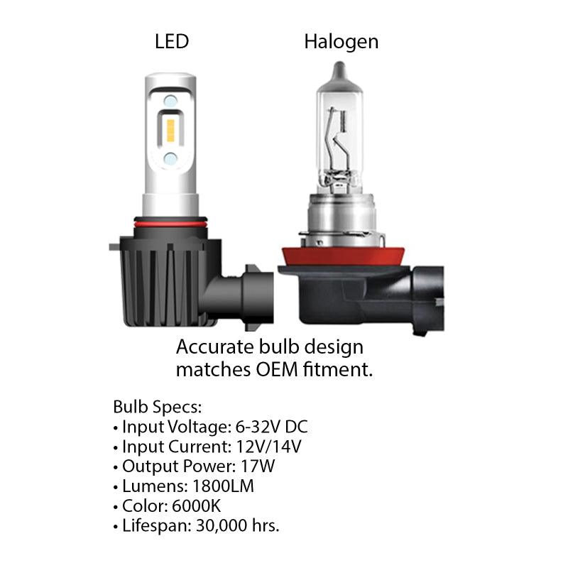 Oracle H4 - VSeries LED Headlight Bulb Conversion Kit - 6000K - Corvette Realm