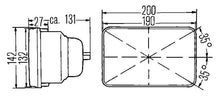 Load image into Gallery viewer, Hella E-Code 5in x 7in H4 Conversion Headlamp Kit - Corvette Realm