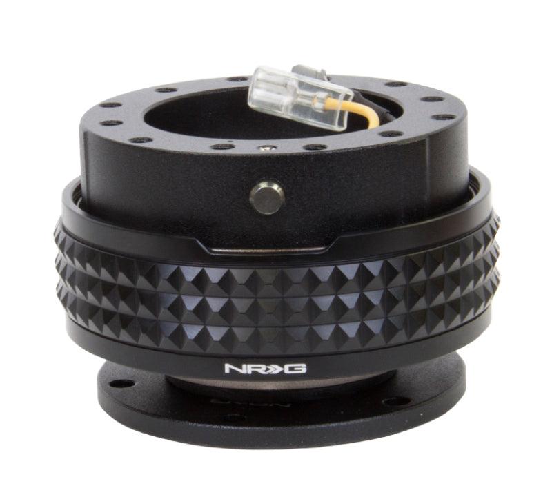 NRG Quick Release Kit - Pyramid Edition - Black Body / Black Pyramid Ring - Corvette Realm