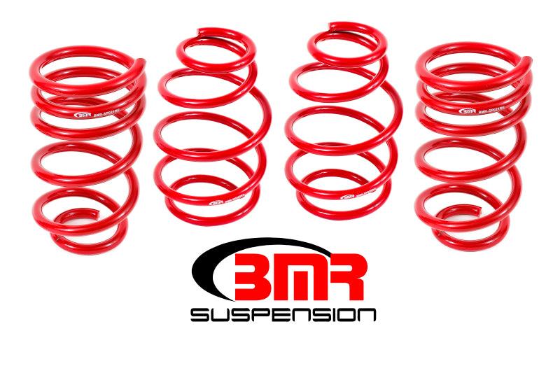 BMR 10-15 5th Gen Camaro V8 Lowering Spring Kit (Set Of 4) - Red - Corvette Realm