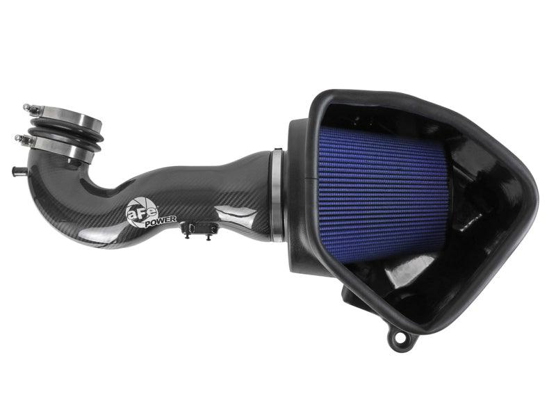 aFe 19-20 GM Trucks 5.3L/6.2L Track Series Carbon Fiber Cold Air Intake System With Pro 5R Filters - Corvette Realm