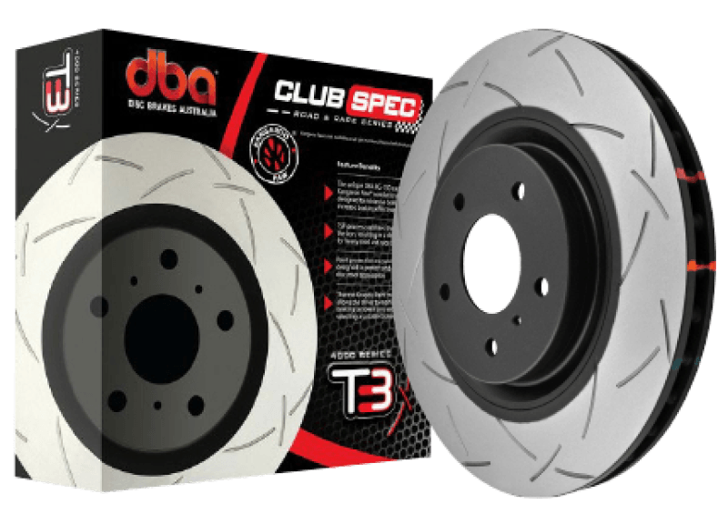 DBA 2020+ Chevrolet Corvette C8 J55 Z51 Front Slotted 4000 Series Rotor - Corvette Realm