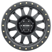 Load image into Gallery viewer, Method MR304 Double Standard 17x8.5 0mm Offset 5x5 94mm CB Matte Black Wheel - Corvette Realm