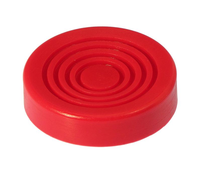 Prothane Universal Jack Pad 3in Diameter Model - Red - Corvette Realm