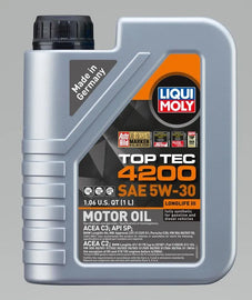 LIQUI MOLY 1L Top Tec 4200 New Generation Motor Oil SAE 5W30 - Corvette Realm