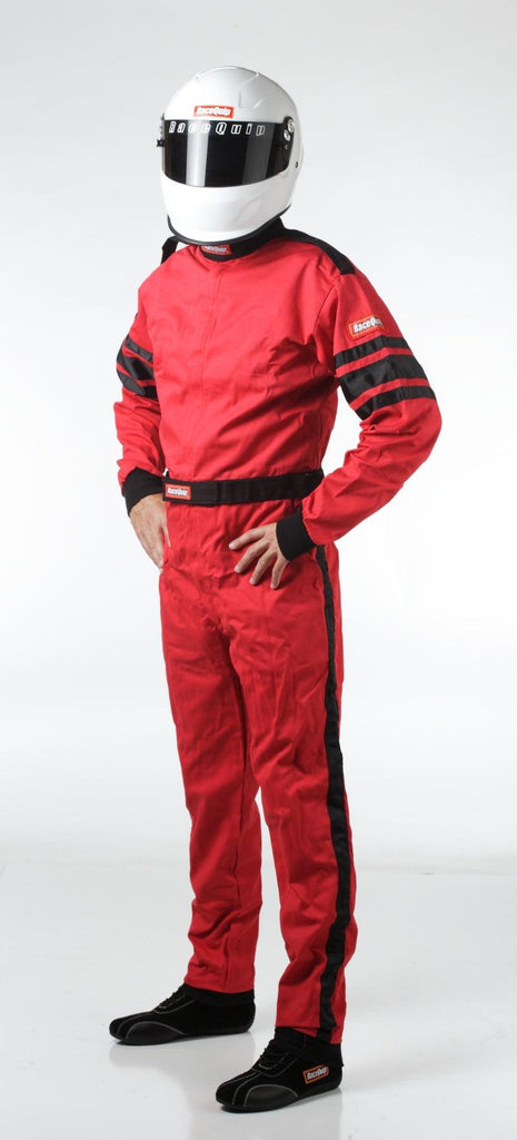 RaceQuip Red SFI-1 1-L Suit - Medium - Corvette Realm