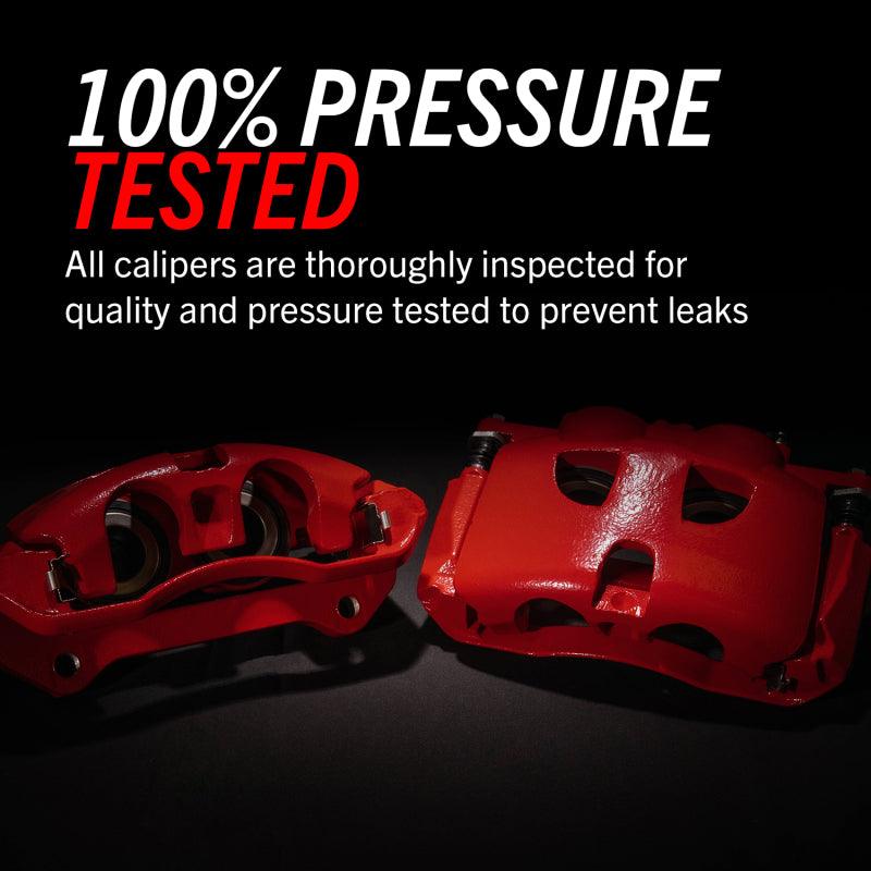 Power Stop 06-13 Chevrolet Corvette Front Red Calipers - Pair - Corvette Realm