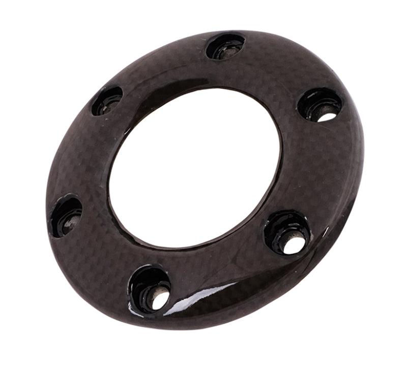 NRG Steering Wheel Horn Button Ring - Carbon Fiber - Corvette Realm