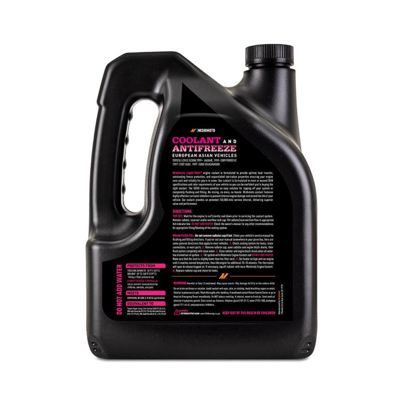 Mishimoto Liquid Chill EG Coolant, European/Asian Vehicles, Pink/Red - Corvette Realm