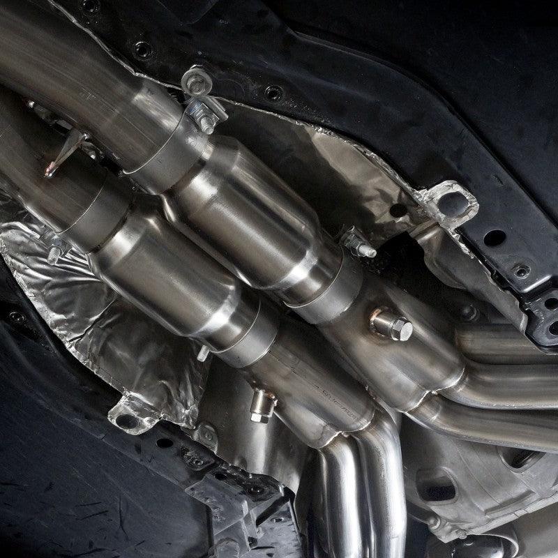 Stainless Works 2014-18 Corvette 6.2L Headers 2in Primaries w/ High-Flow Cats X-Pipe - Corvette Realm