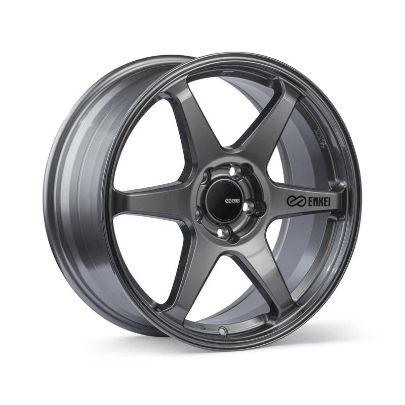 Enkei T6R 18x9.5 38mm Offset 5x114.3 Bolt Pattern 72.6 Bore Matte Gunmetal Wheel - Corvette Realm