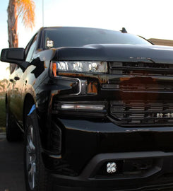 Baja Designs 2019+ Silverado Fog Pocket for Silverado 1500/2500/2500 HD FPK SAE - Corvette Realm