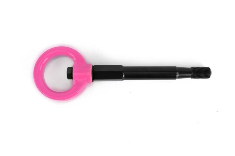 Perrin 2022 Subaru WRX / 18-21 Crosstrek Tow Hook Kit (Rear) - Hyper Pink - Corvette Realm