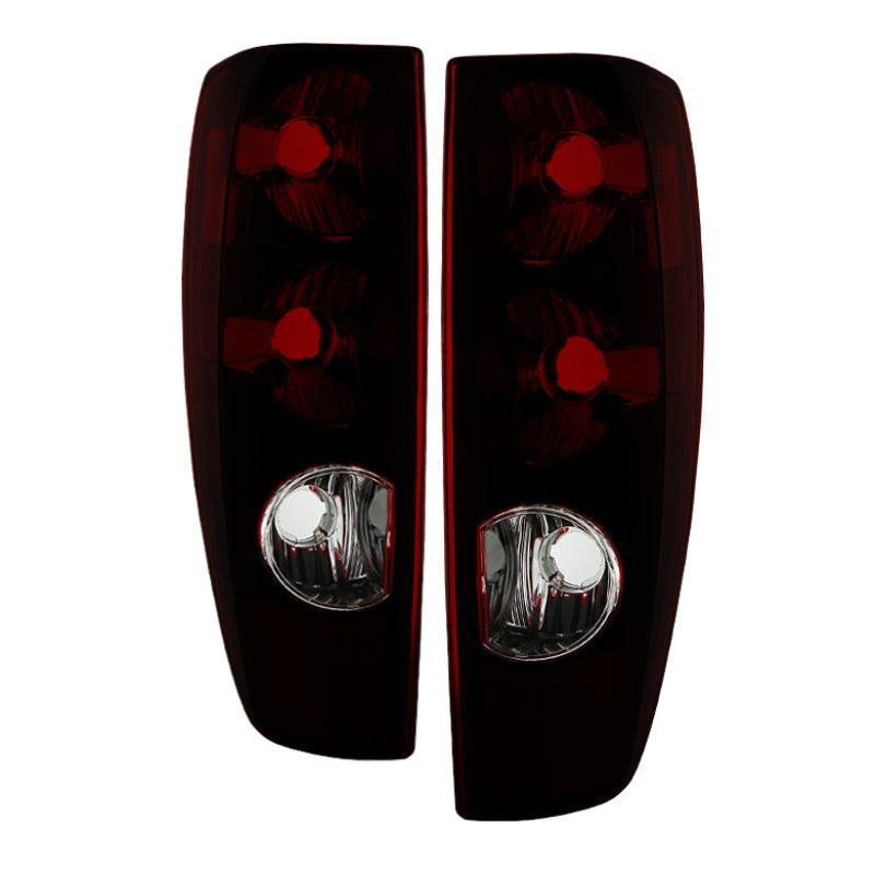 Xtune Chevy/GMC Colorado/Canyon 04-12 OEM Style Tail Lights -Red Smoked ALT-JH-CCOL04-OE-RSM - Corvette Realm