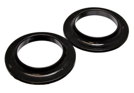 Energy Suspension Universal 3-3/4in ID 5-13/16in OD 7/8in H Black Coil Spring Isolators (2 per set) - Corvette Realm