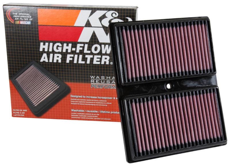 K&N 15-17 Audi A1 L3-1.0L F/l - Replacement Drop In Air Filter - Corvette Realm