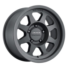 Load image into Gallery viewer, Method MR701 17x7.5 +30mm Offset 5x4.5 73mm CB Matte Black Wheel - Corvette Realm