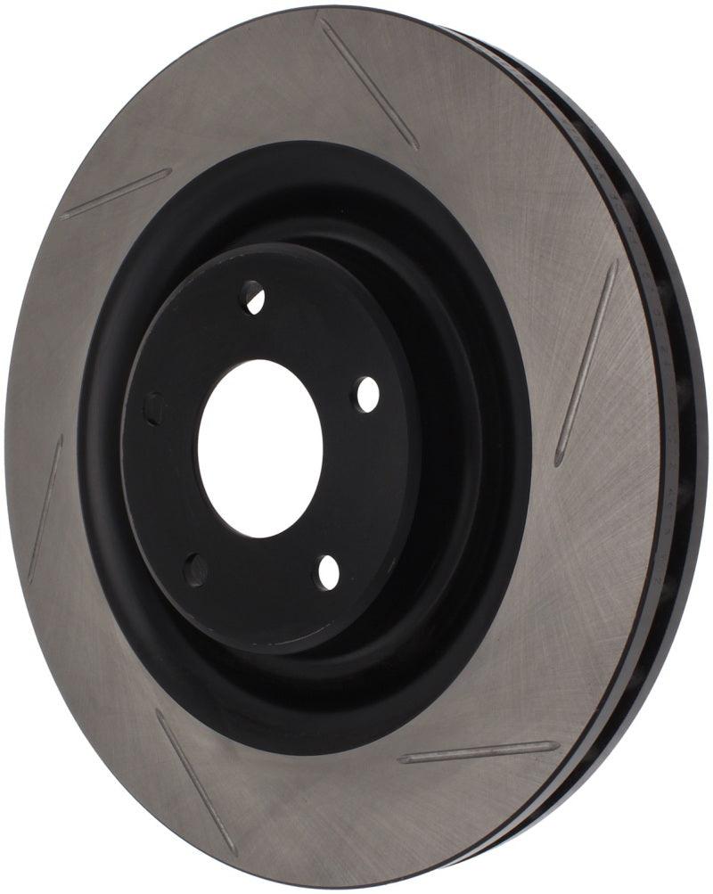 StopTech Power Slot 06-10 Chevrolet Corvette Front Right Slotted Rotor - Corvette Realm