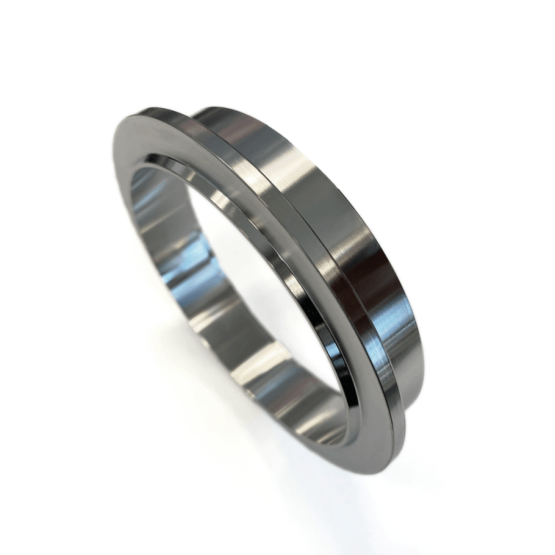 Stainless Bros Borg Warner 3in T4 3-5/8in 304SS V-Band Turbine Outlet Flange - Corvette Realm