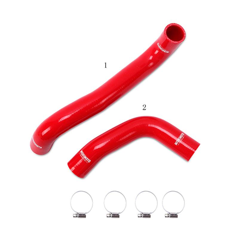 Mishimoto 08-14 Subaru WRX / 08+ STI Silicone Radiator Hose Kit - Red - Corvette Realm